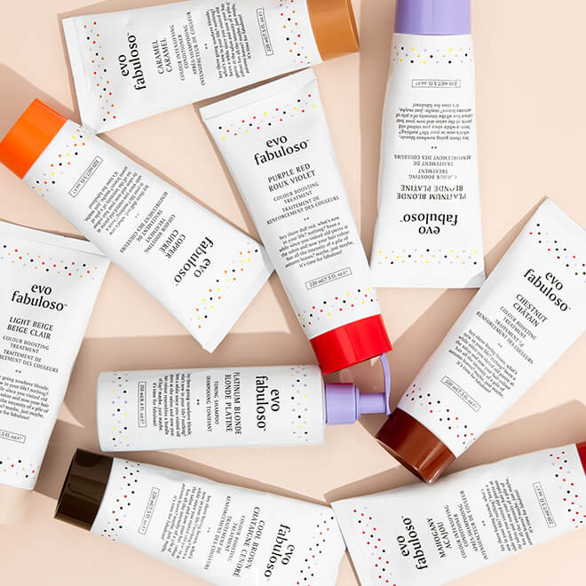 evo fabuloso light beige colour depositing conditioner - 220ml