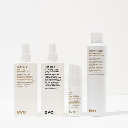 the voice of reason: textured + edgy up-style