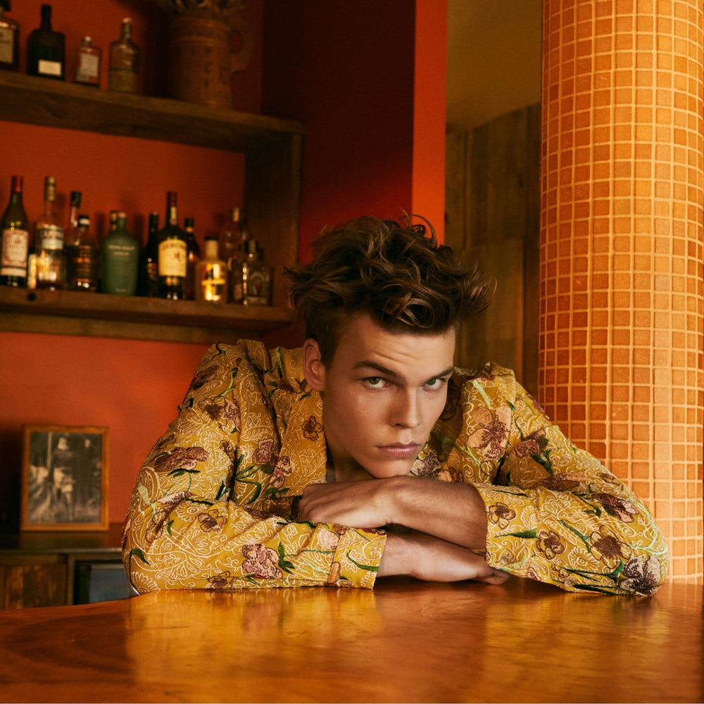 the unexpected guest: tousled + textured