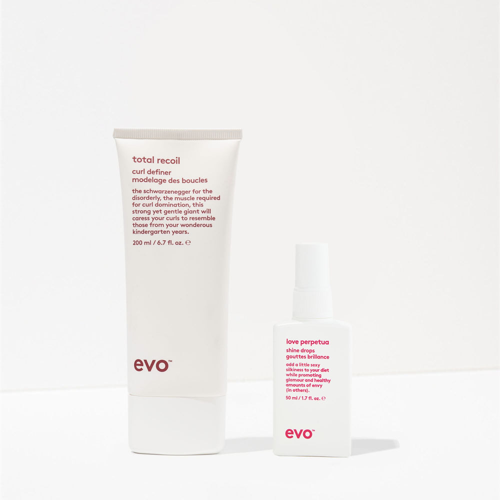 the higher power: healthy + defined curls