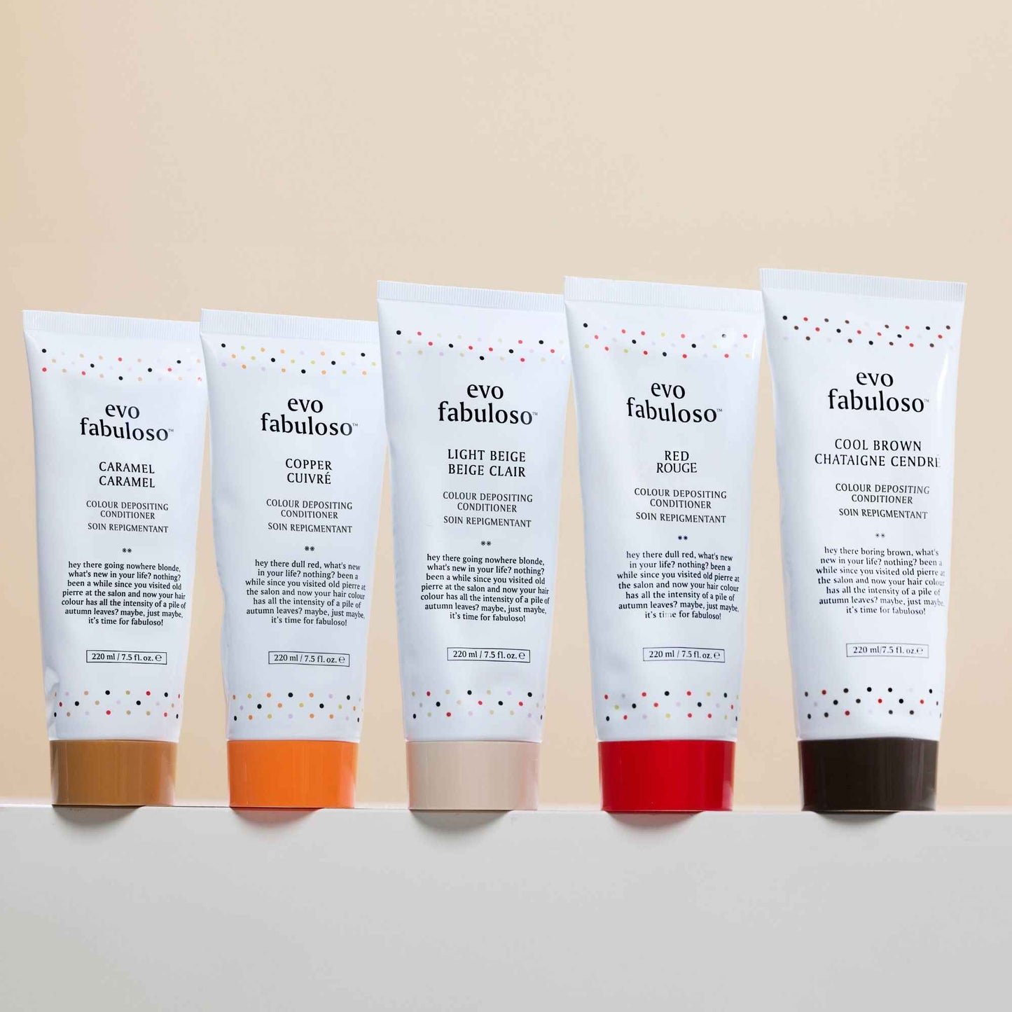 evo fabuloso red colour depositing conditioner - 30ml