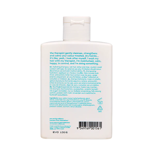 the therapist hydrating shampoo - 300ml