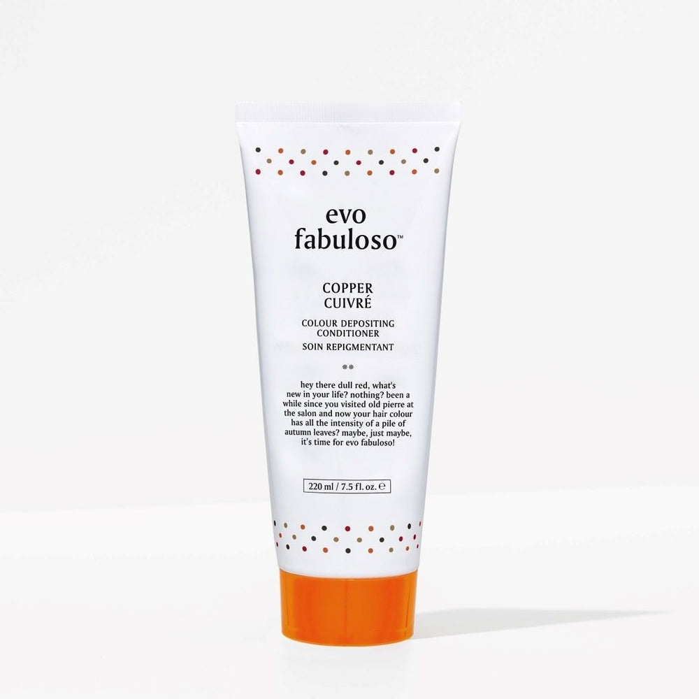 evo fabuloso copper colour depositing conditioner - 220ml