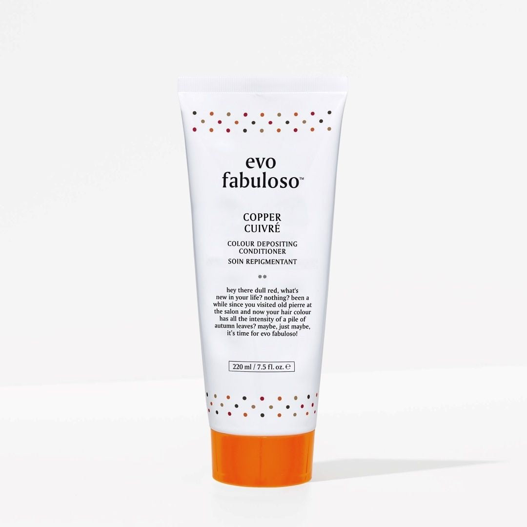 evo fabuloso copper colour depositing conditioner - 220ml