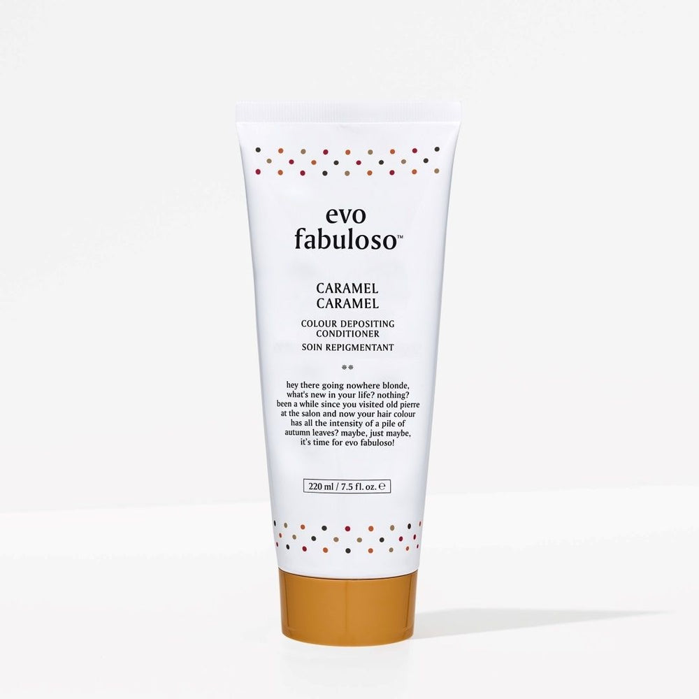 evo fabuloso caramel colour depositing conditioner - 220ml