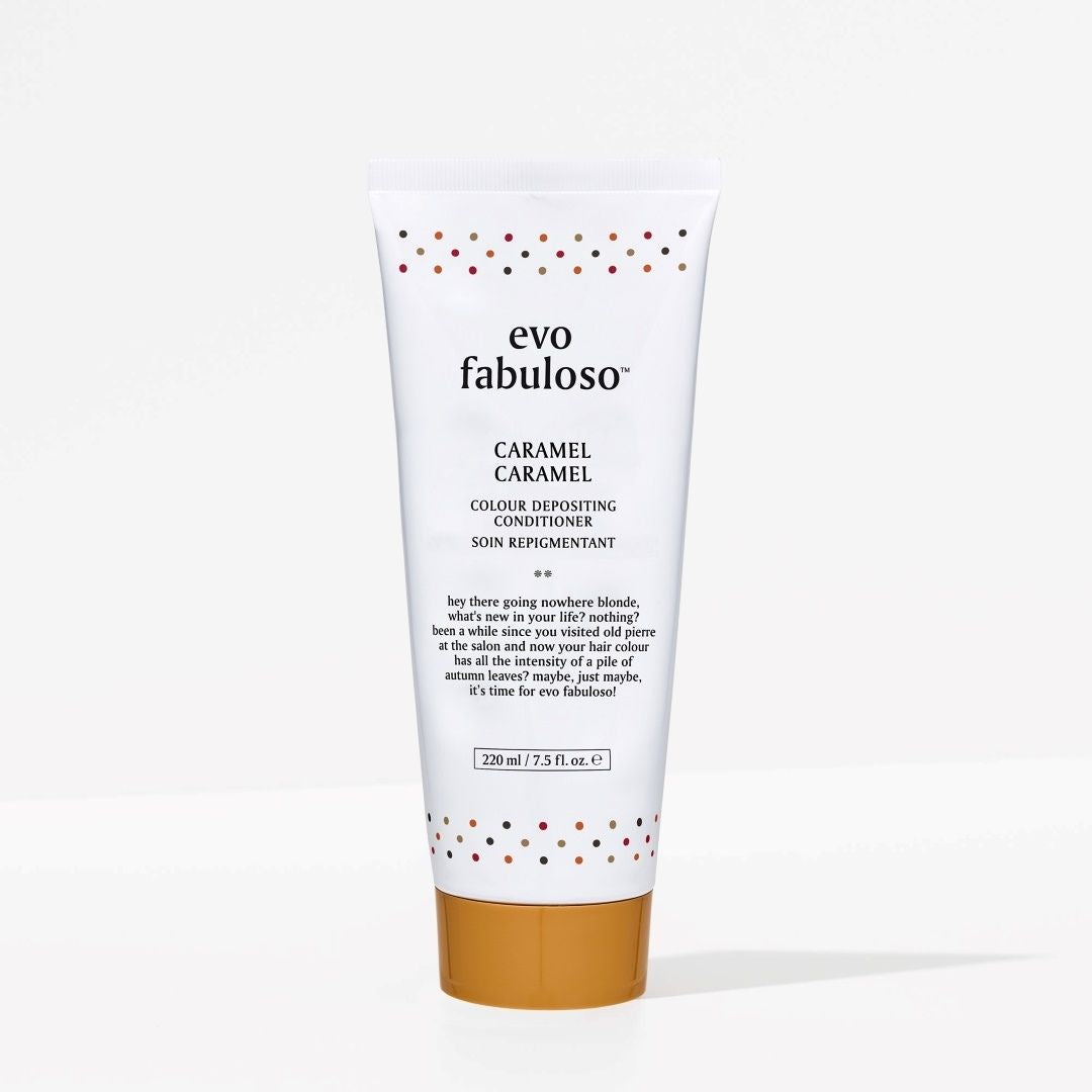 evo fabuloso caramel colour depositing conditioner - 220ml