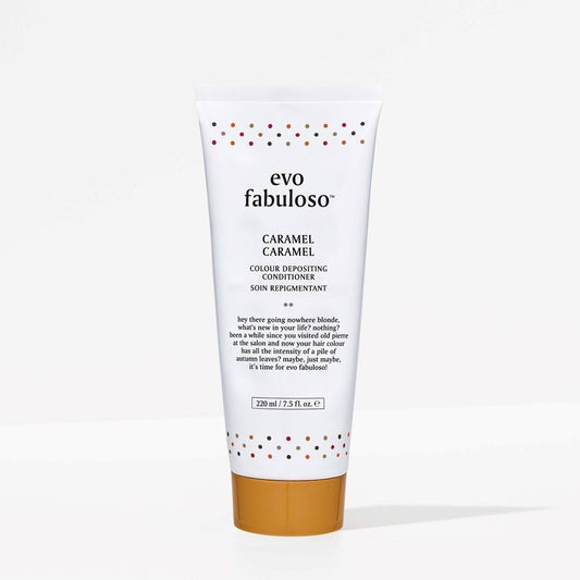 evo fabuloso caramel colour depositing conditioner - 220ml
